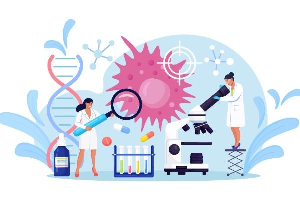 What factors should be considered when placing physical distances in the workplace in the event of an infectious disease?