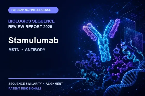 Stamulumab Biologics Sequence Review Report 2026: MSTN Similarity and Patent-Risk Signals